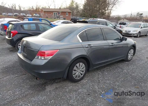 2010 Honda Accord 2.4 Lx из США, поврежденный, VIN 1HGCP2F38AA086516